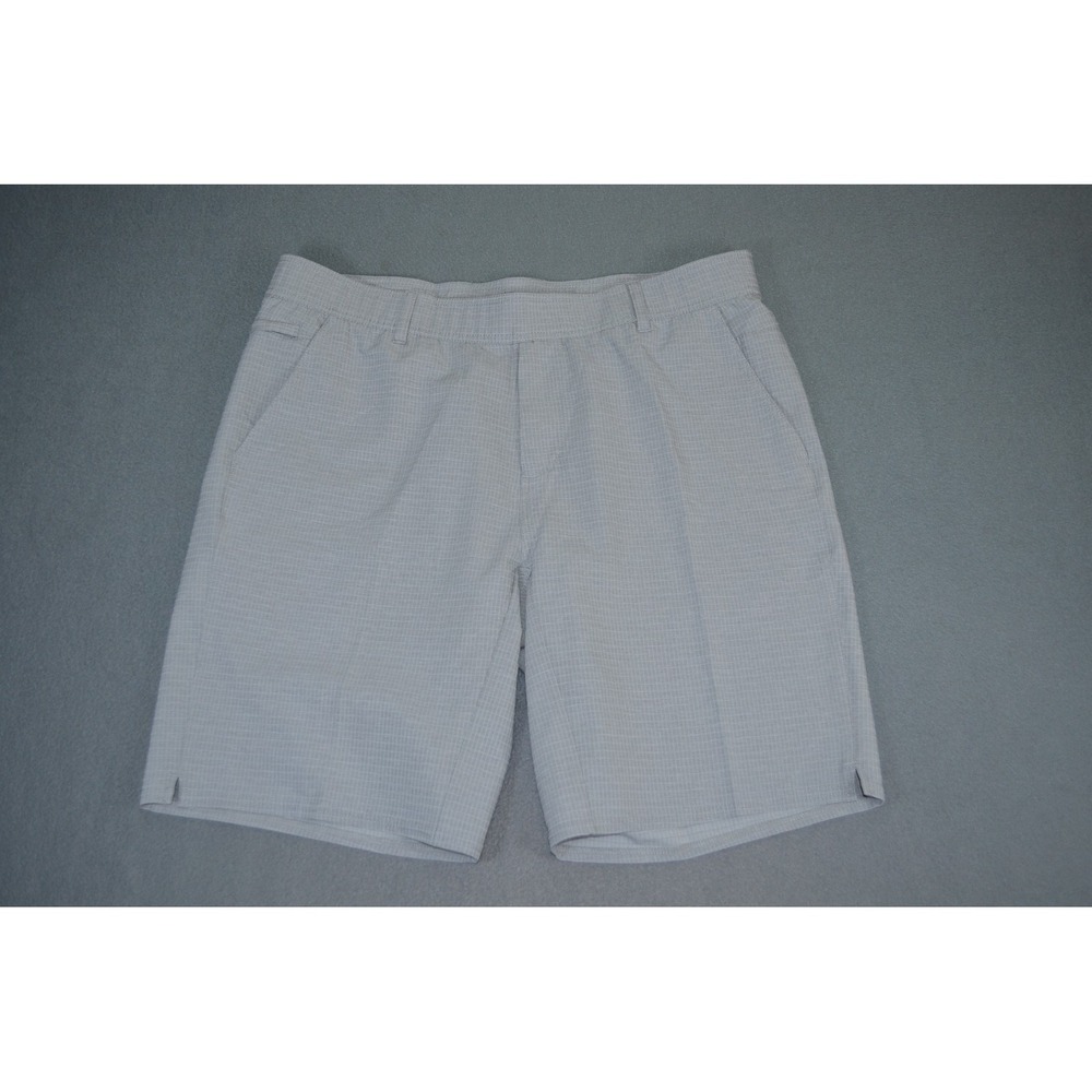 Anderson Ord Performance 4 Way Stretch Ripstop 9" Inseam Gray Shorts Men's 36
